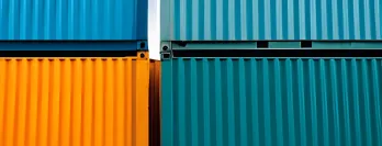 Containers connecting together